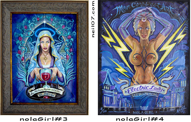 NOLA Girl #3 & #4 - (2007)